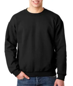 12000 Gildan Adult Gildan DryBlendCrew Neck Sweatshirt Black