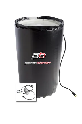 15 Gallon Insulated Drum Heater 145°F Adjustable Thermostat (120V)