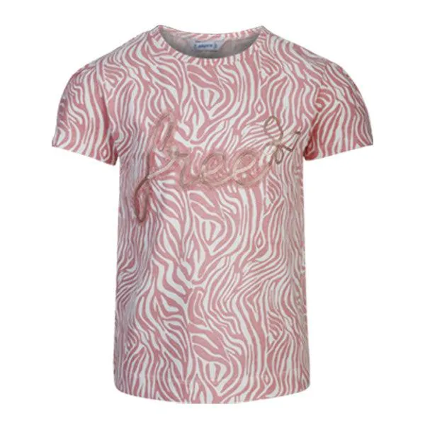 2 PIECE MULTICOLOUR T-SHIRT SET FOR GIRLS
