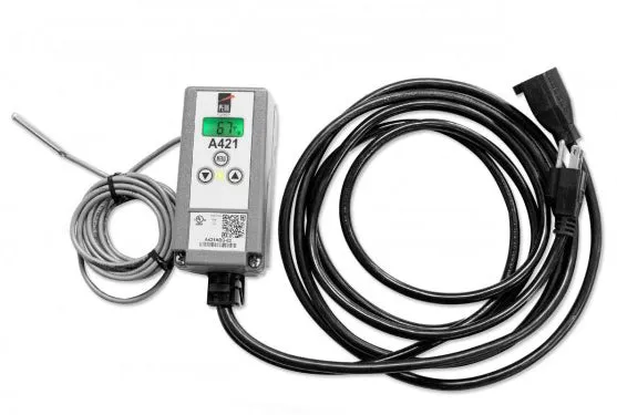 55 Gallon Drum Heater 150°F Adjustable Thermostat (120V)