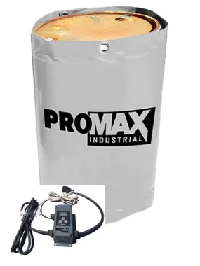 55 Gallon Drum Heater 150°F Adjustable Thermostat (120V)