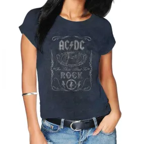AC/DC Unisex Adult Cannon Swig T-Shirt