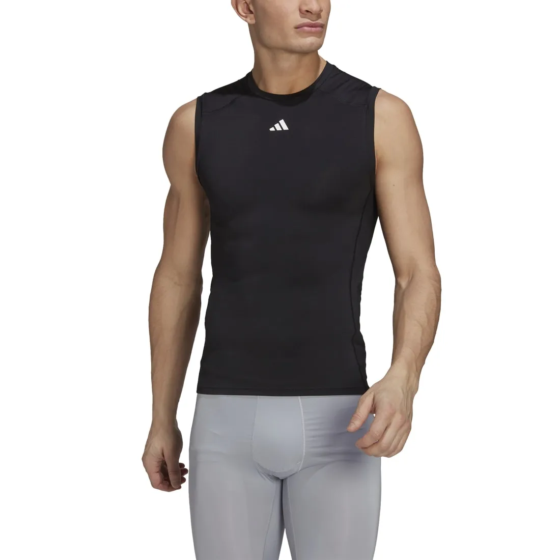 ADIDAS TECHFIT TRAINING MEN'S SLEEVELESS TEE BLACK