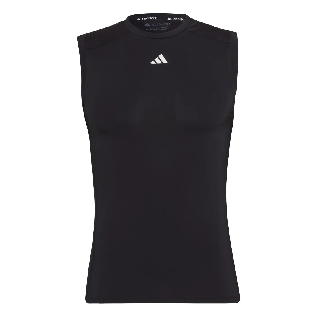 ADIDAS TECHFIT TRAINING MEN'S SLEEVELESS TEE BLACK