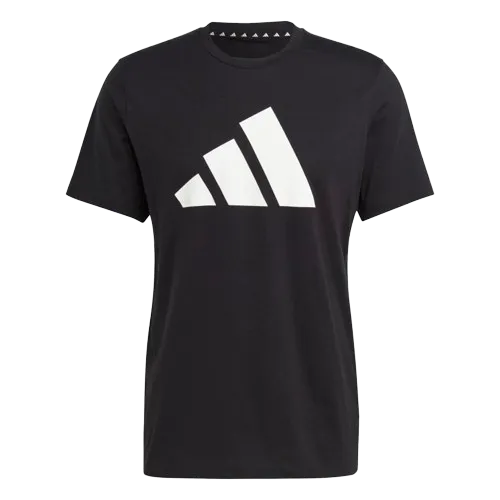 ADIDAS TRAIN ESSENTIALS FEELREADY LOGO TRAINING TEE - MENS -BLACK