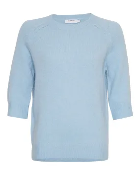 Aimeé Mohair 2/4 Pullover - Powder Blue