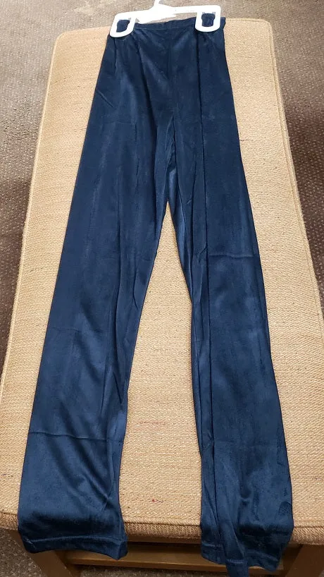 Alexis -- Women's Poly Fashion Leggings -- Navy Blue