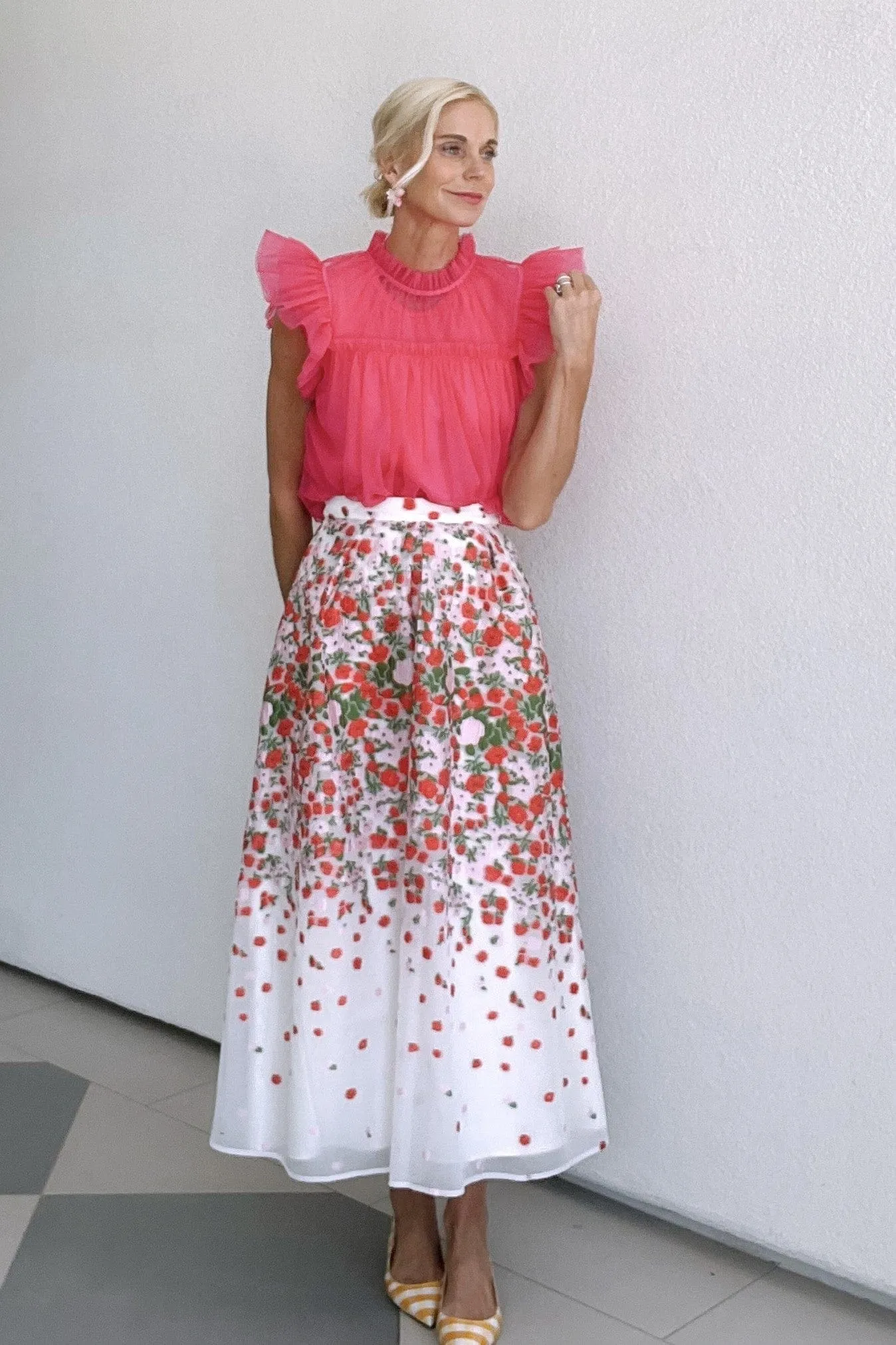 Anova Skirt - Petal Field