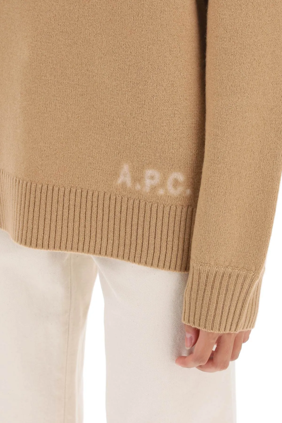 A.p.c. 'walter' Virgin Wool Turtleneck Sweater