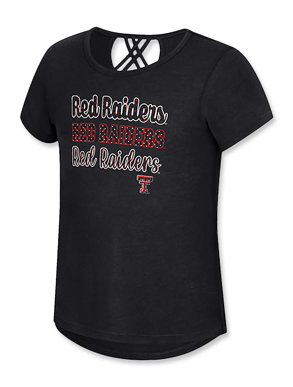 *Arena Texas Tech "Katie" YOUTH Strappy T-Shirt