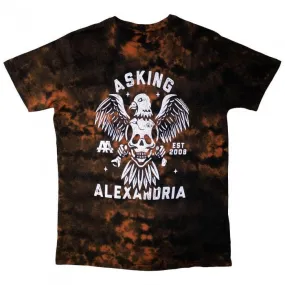Asking Alexandria Unisex Adult Eagle Skull T-Shirt