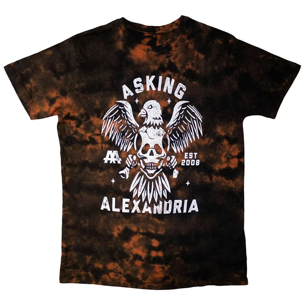 Asking Alexandria Unisex Adult Eagle Skull T-Shirt