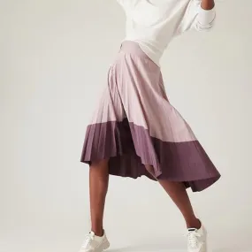 Athleta Swing Forward Pleated Skirt