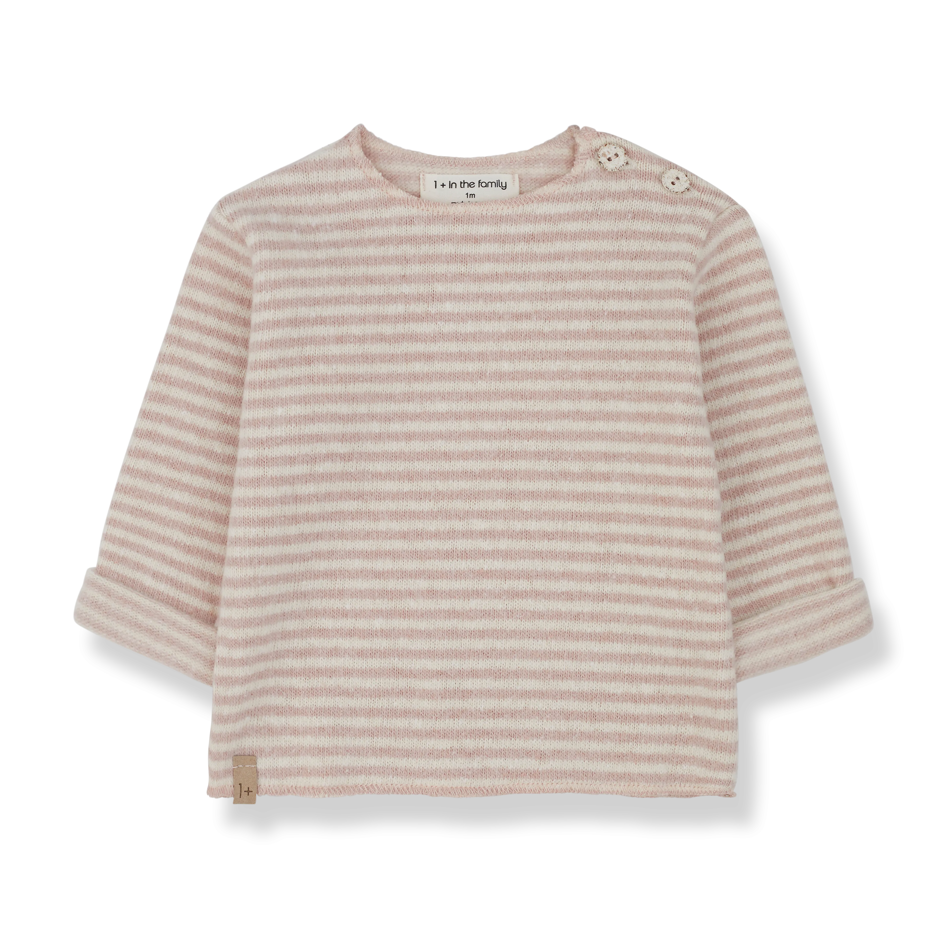 AUBIN l.sleeve t-shirt - nude