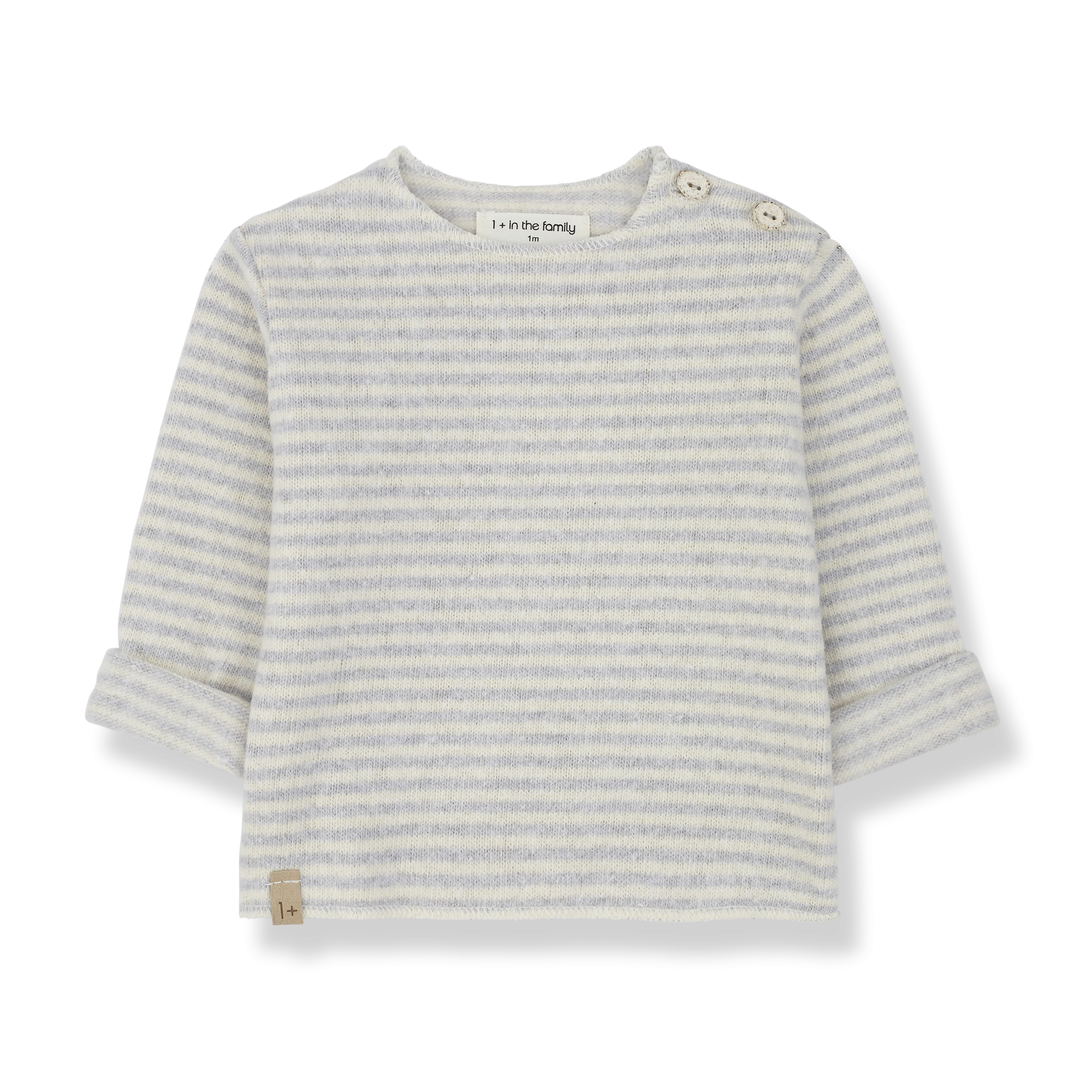 AUBIN l.sleeve t-shirt - perla