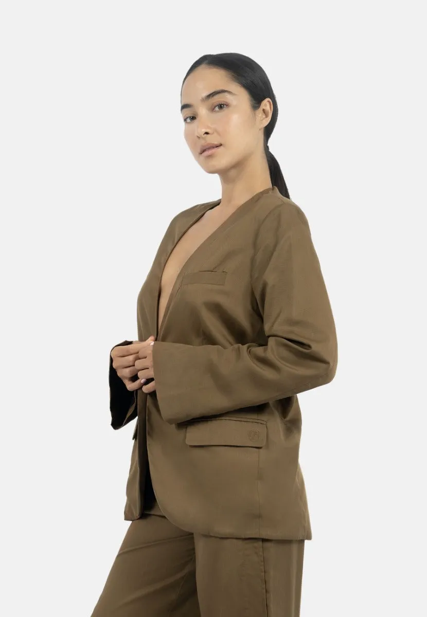 Auckland Blazer Taupe