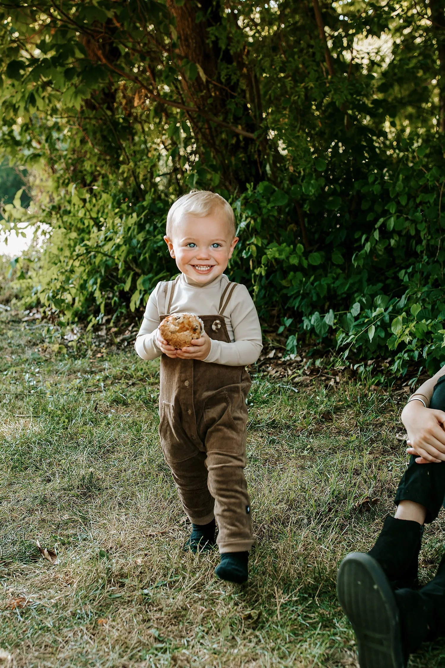 Baby Long Sleeve Tan Turtleneck
