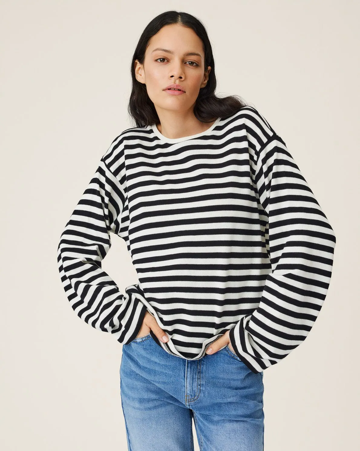 Bahara Pullover Stp - V Ice/Black