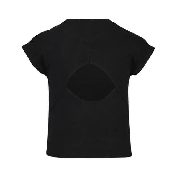 BLACK GRAPHIC SHORT SLEEVE T-SHIRT
