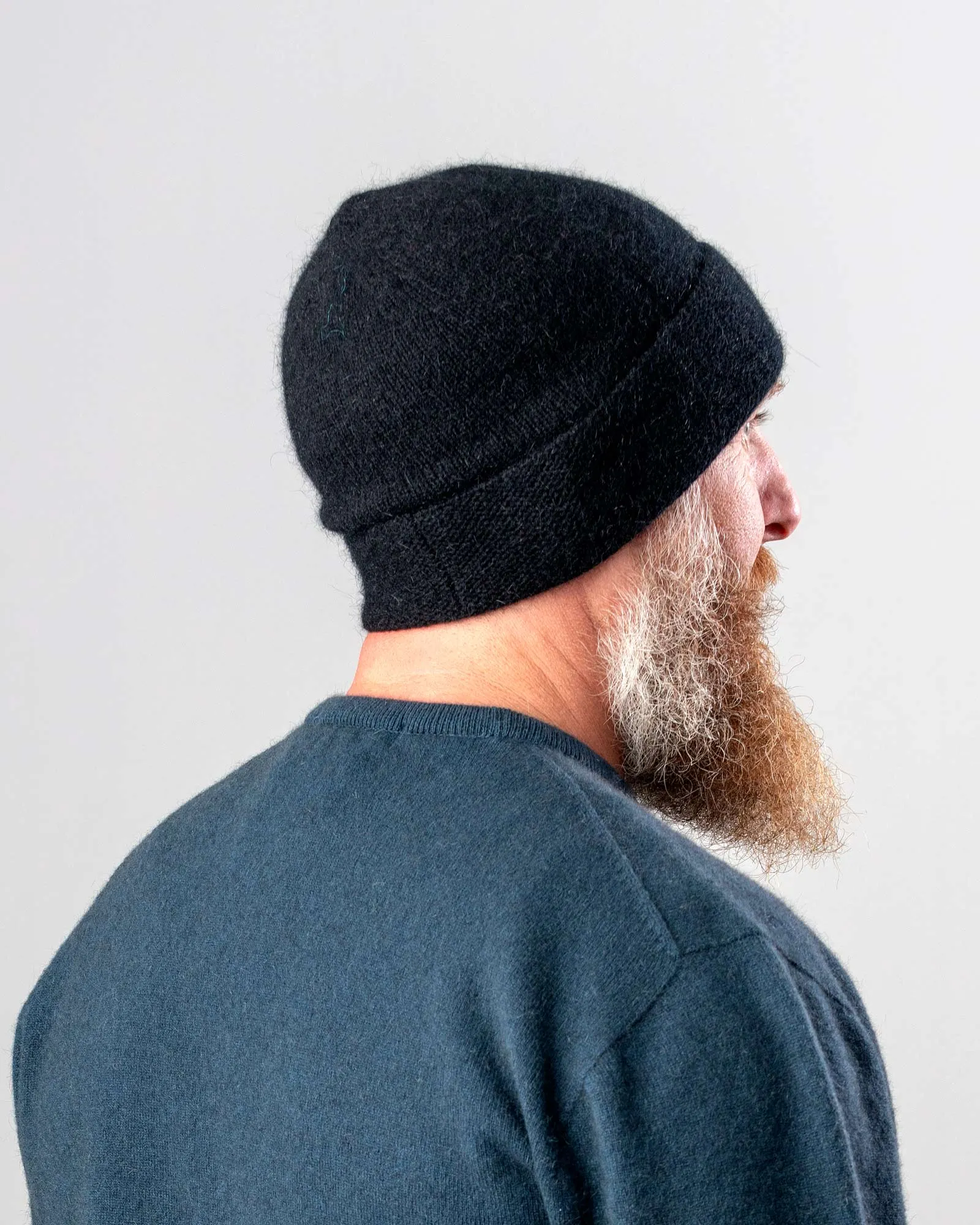 Black Plain Beanie Hat - NX101
