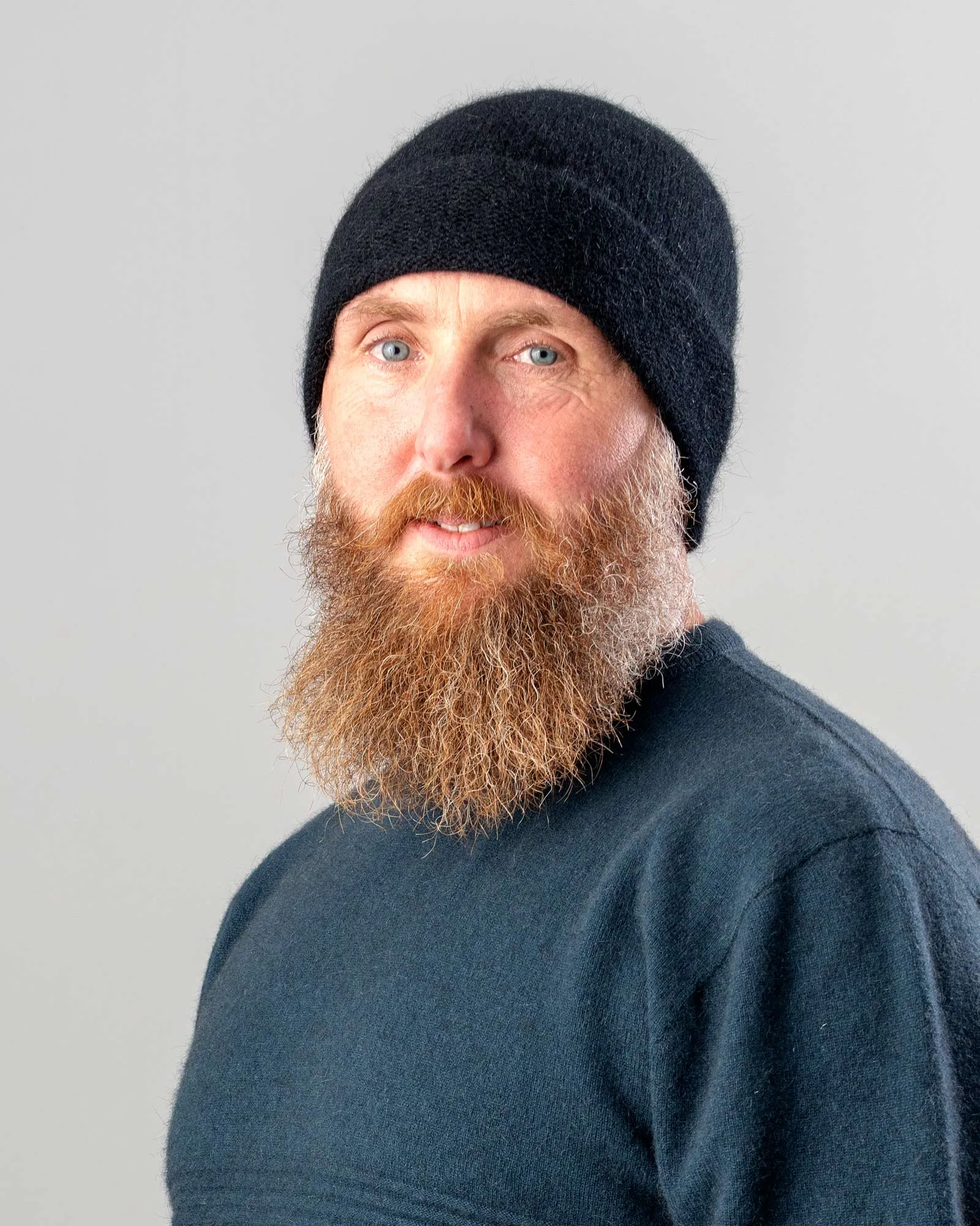 Black Plain Beanie Hat - NX101