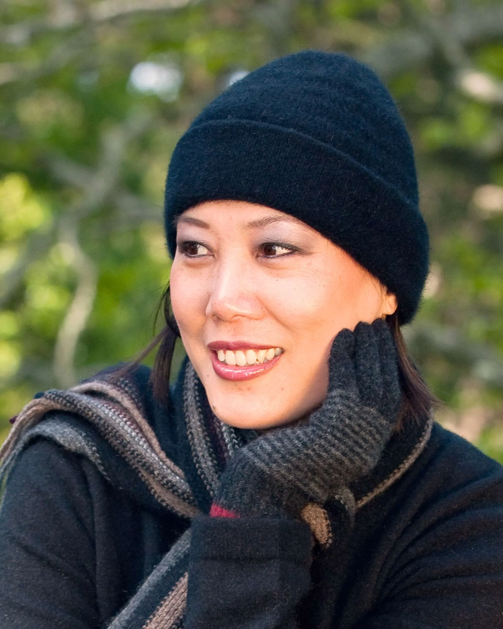 Black Plain Beanie Hat - NX101