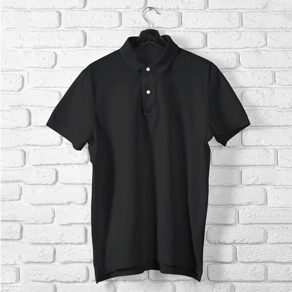 Black Polo T shirt