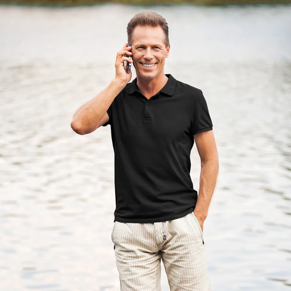 Black Polo T shirt