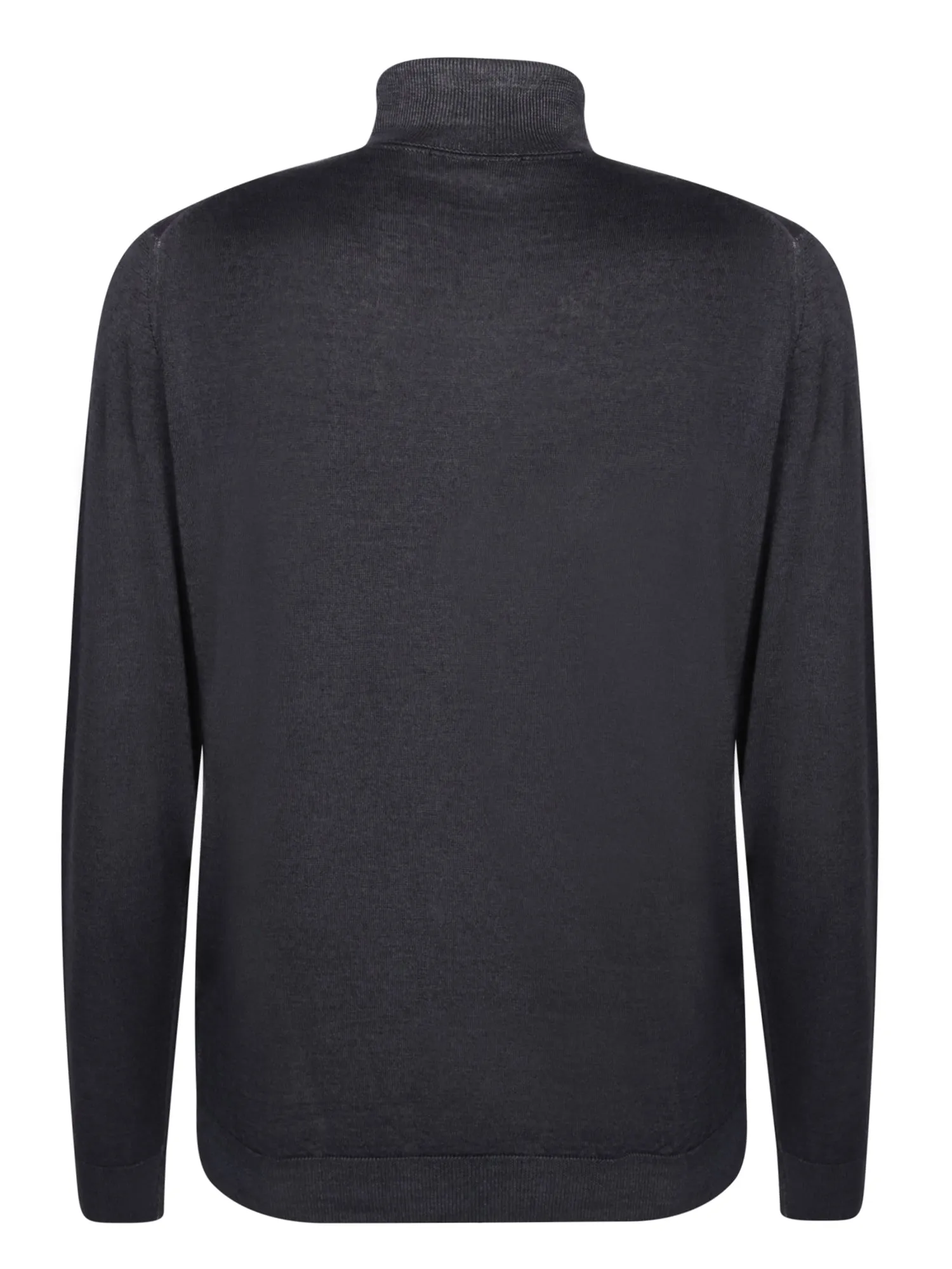 Black wool pullover by Daniele Fiesoli