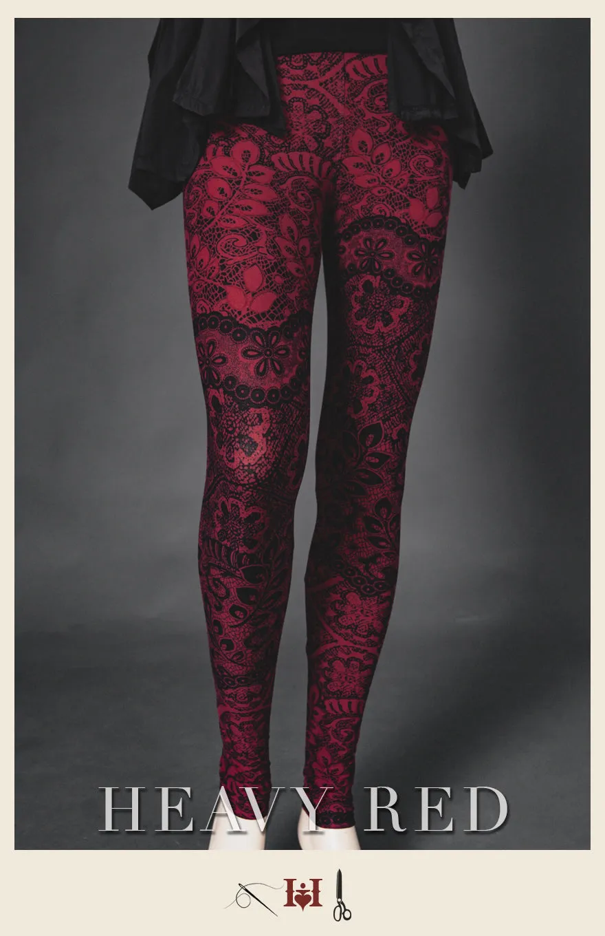 Blood & Lace Winter Leggings