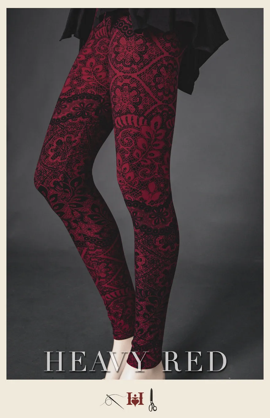 Blood & Lace Winter Leggings