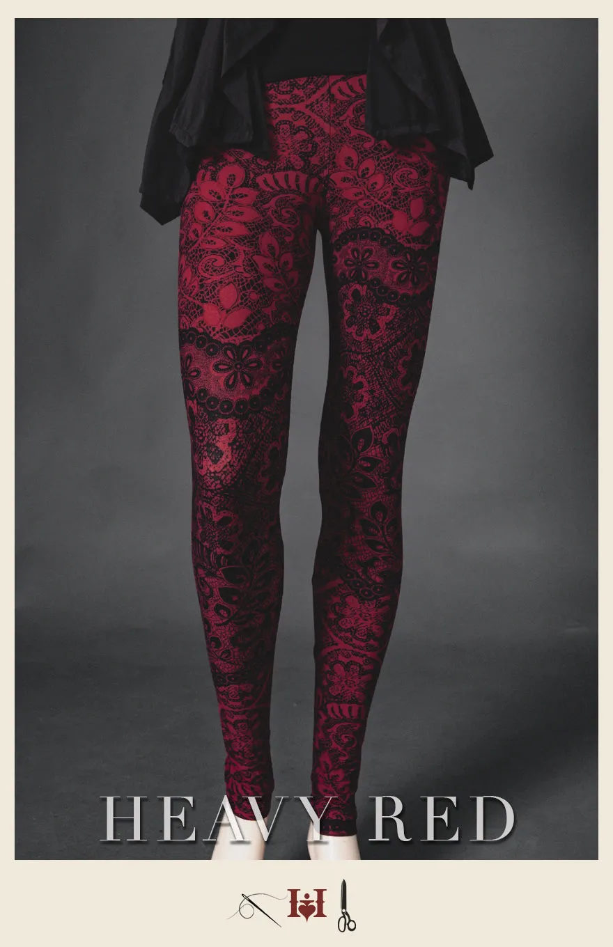 Blood & Lace Winter Leggings