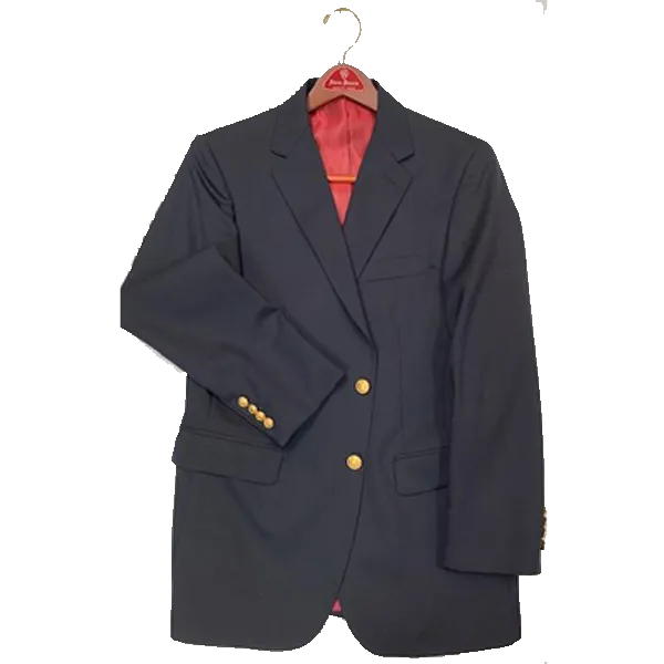 Blue Blazer 100% Wool