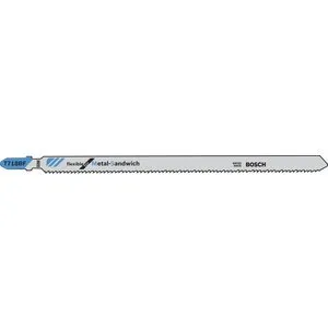 Bosch T718BF3  -  Flexible for Sandwich T-Shank Jig Saw Blades – 3 Pack 7″ 14TPI