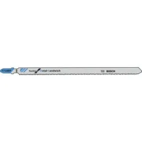 Bosch T718BF3  -  Flexible for Sandwich T-Shank Jig Saw Blades – 3 Pack 7″ 14TPI