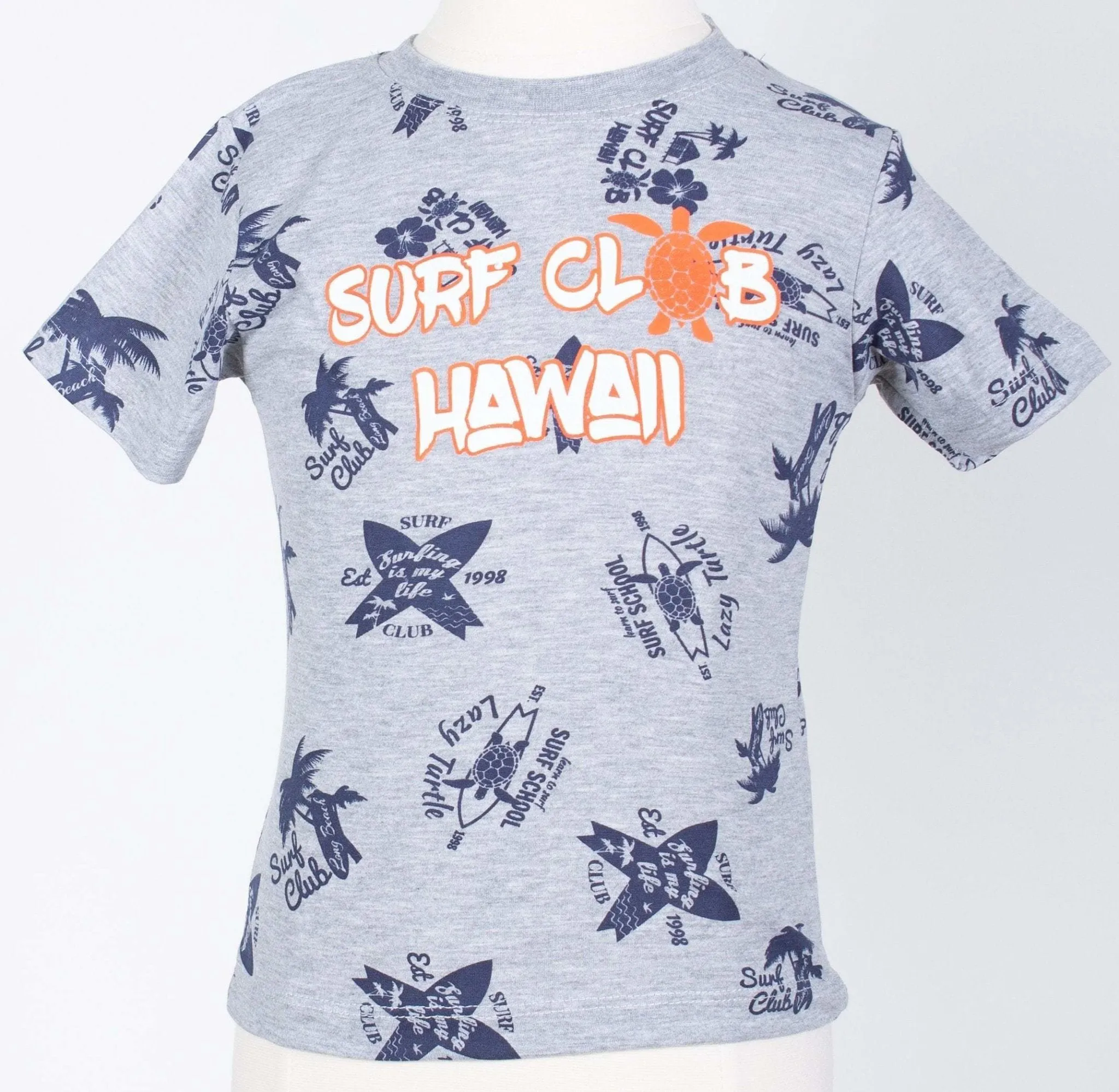 Boys Summer Crew Neck T-shirt
