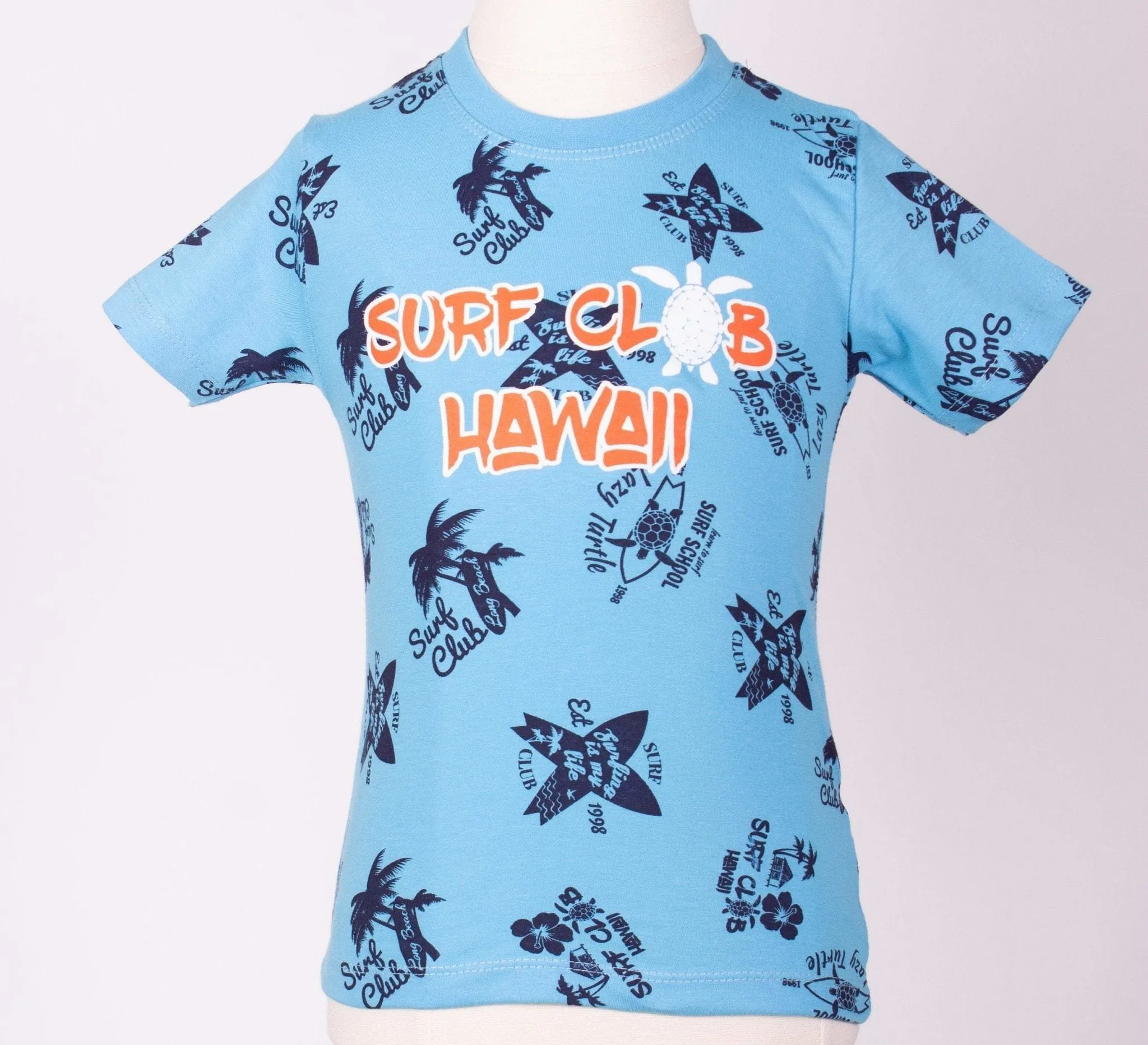 Boys Summer Crew Neck T-shirt