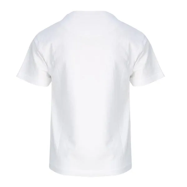 BOYS WHITE GRAPHIC SHORT SLEEVE T-SHIRT