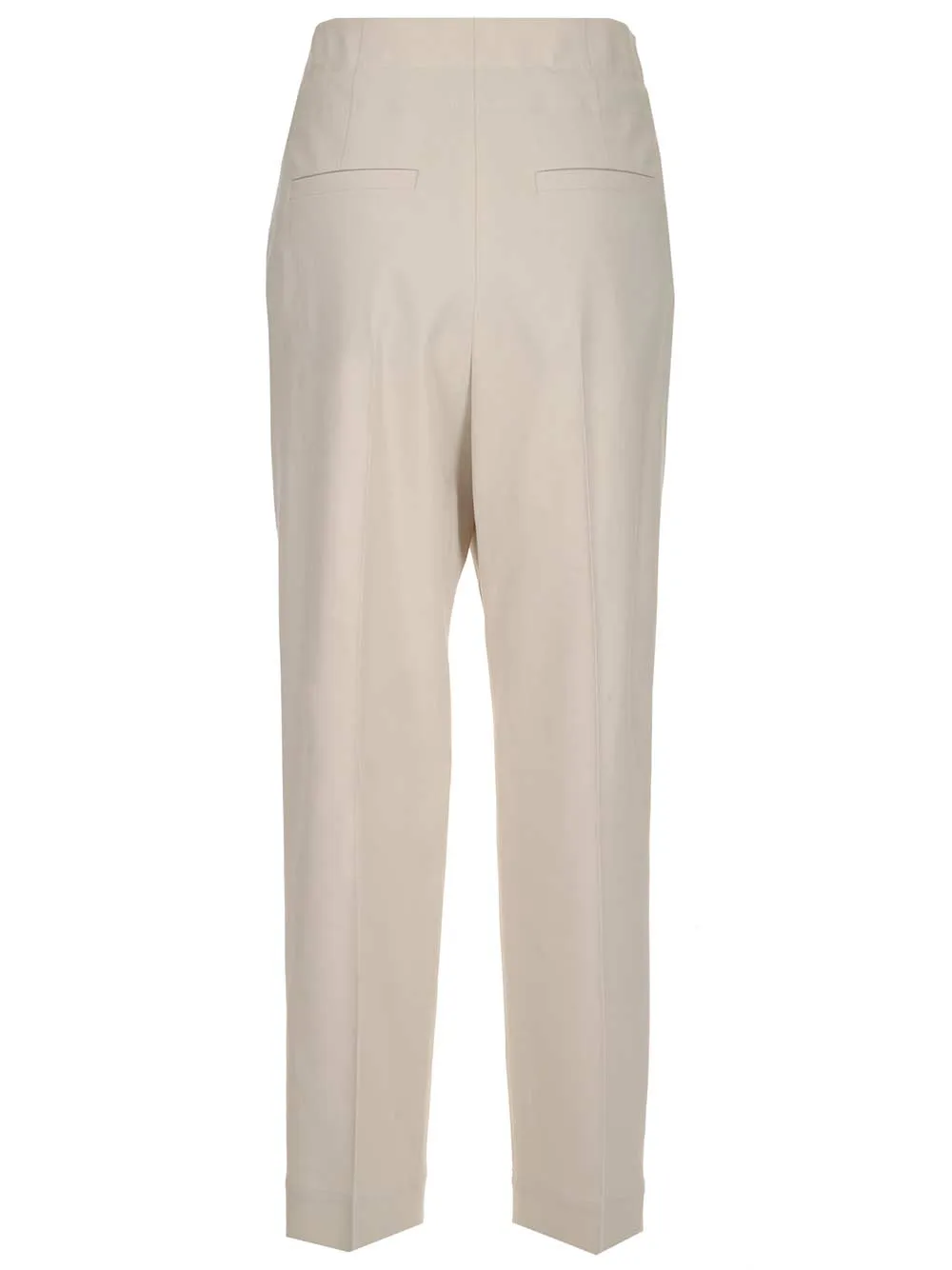Brunello Cucinelli Belted High Waist Trousers