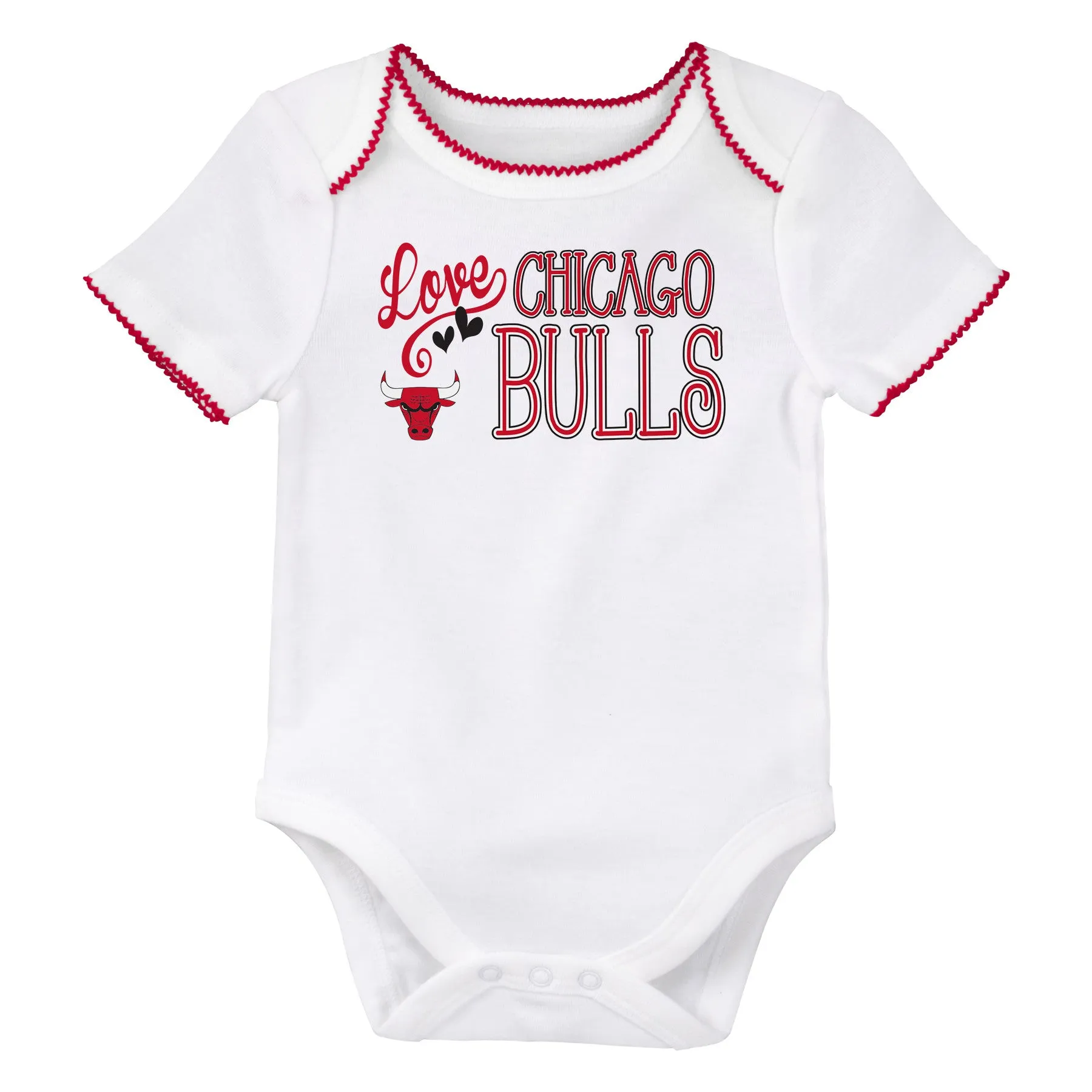 Bulls Baby Girl Creeper and Tutu Leggings