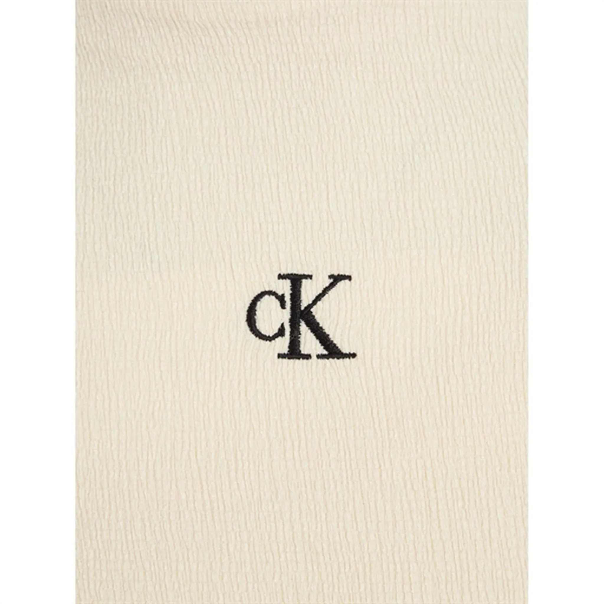 Calvin Klein Light Crinkle T-Shirt Whitecap Gray