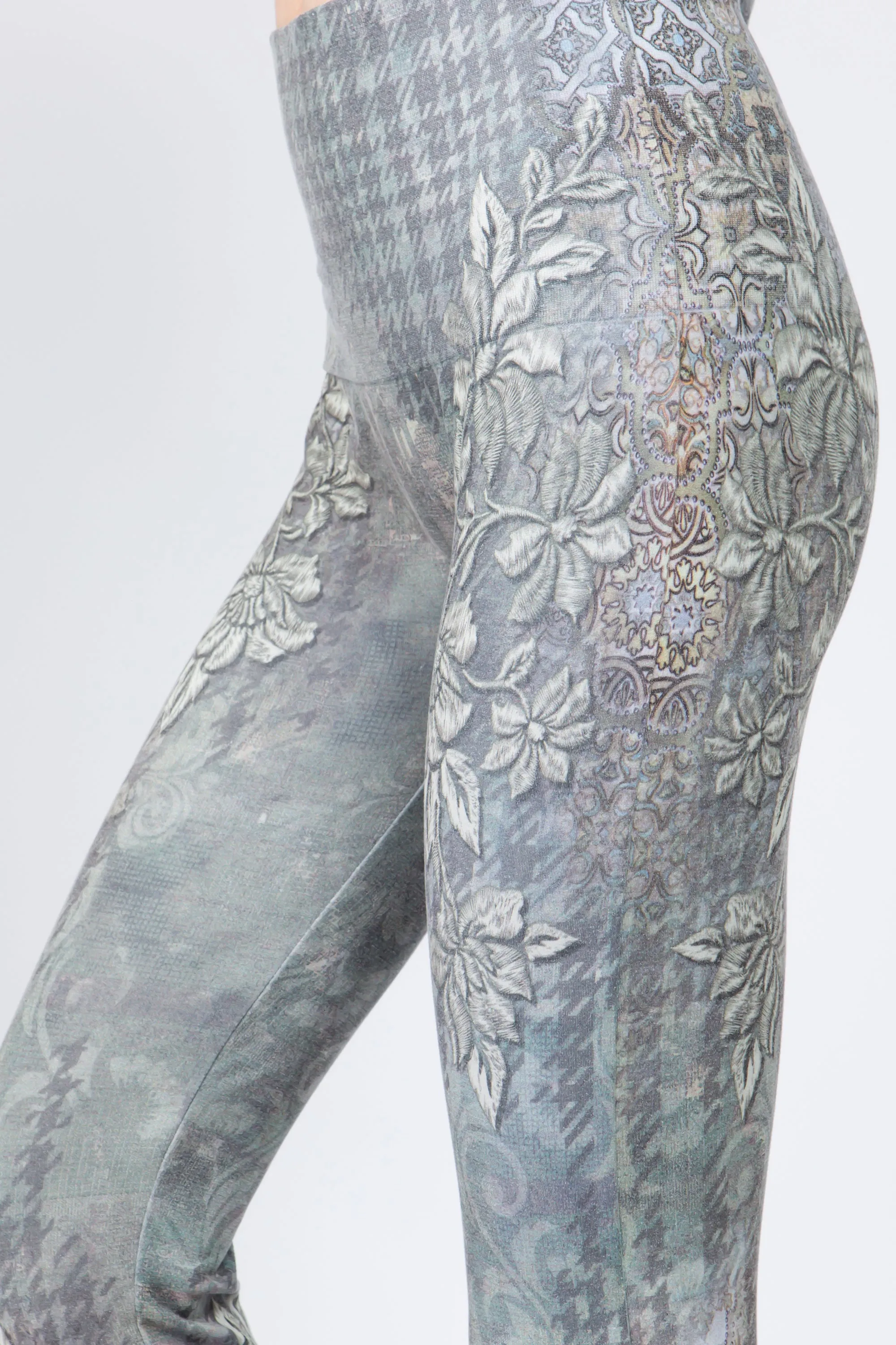 Capri/Short High Waist Crop Leggings Valentina