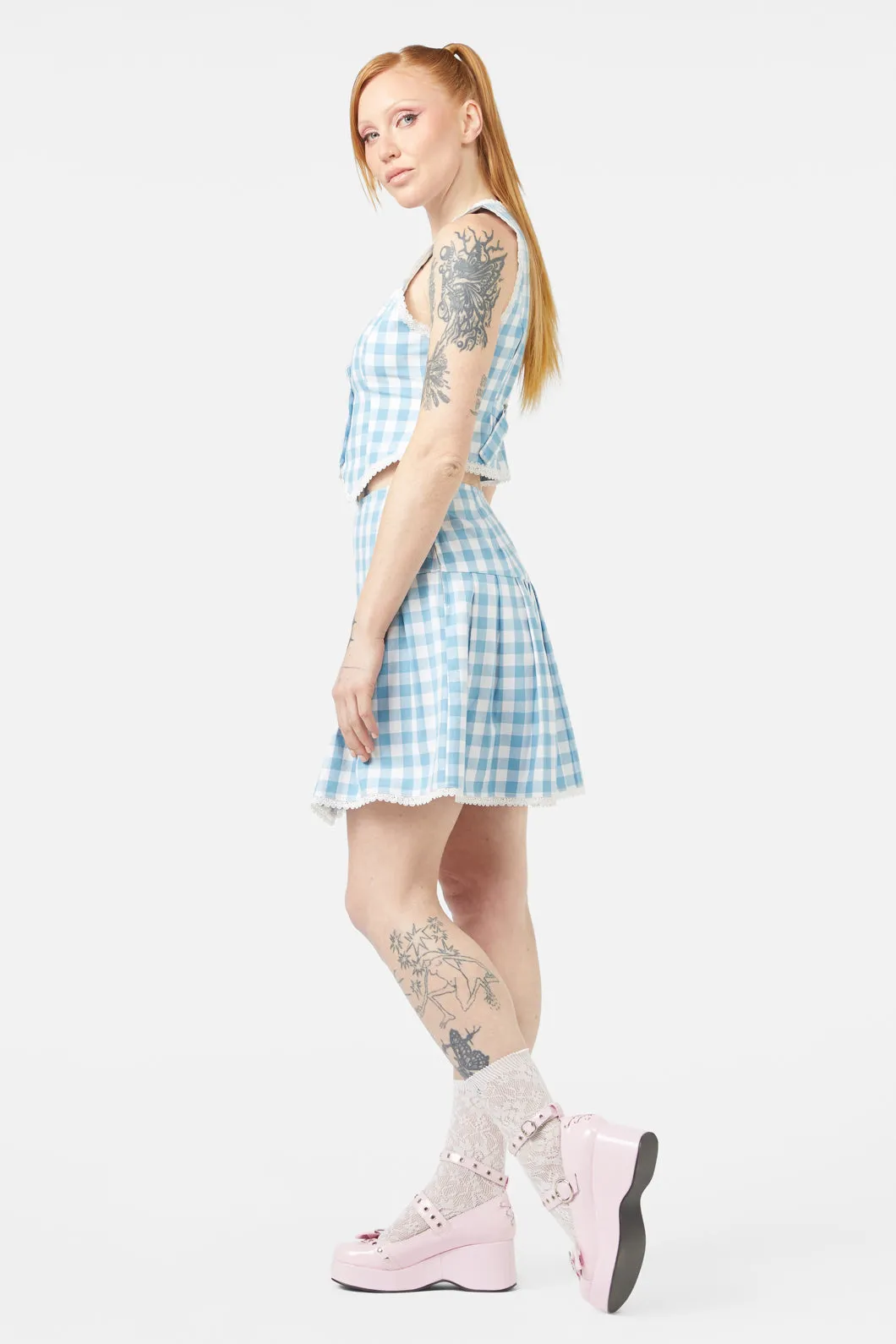 Catrina Gingham Skirt