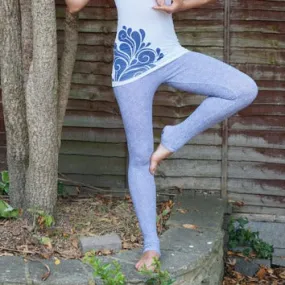 Chakra Energy Leggings Blue