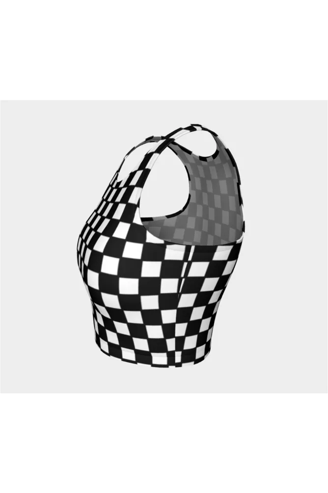 Checkered Athletic Top