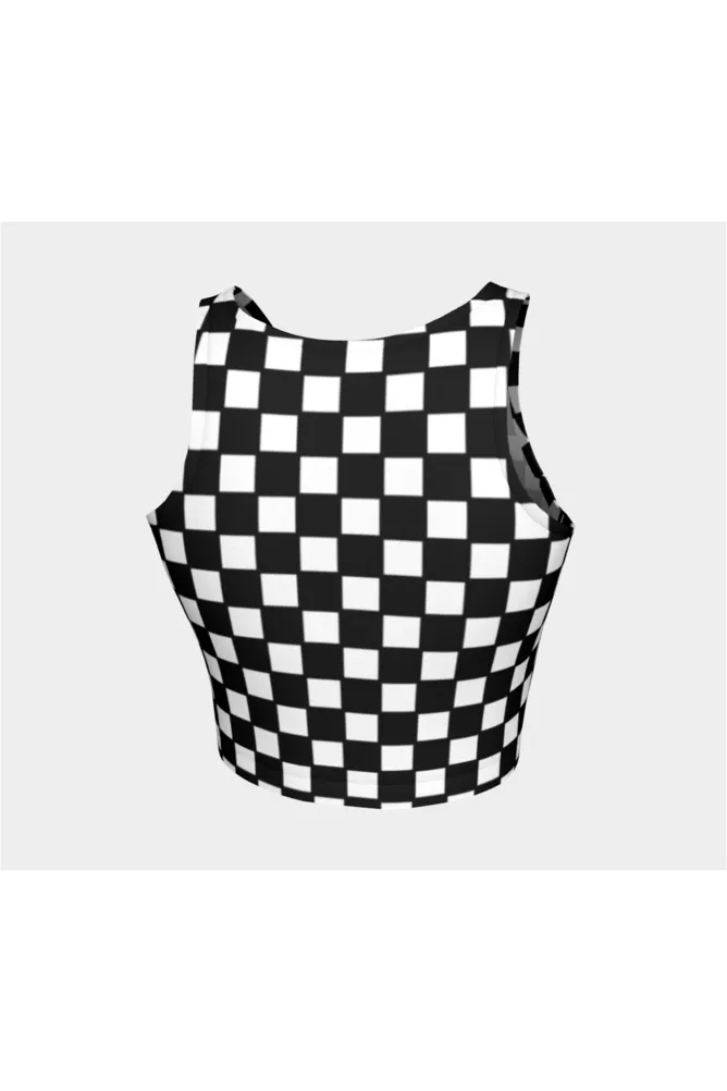 Checkered Athletic Top