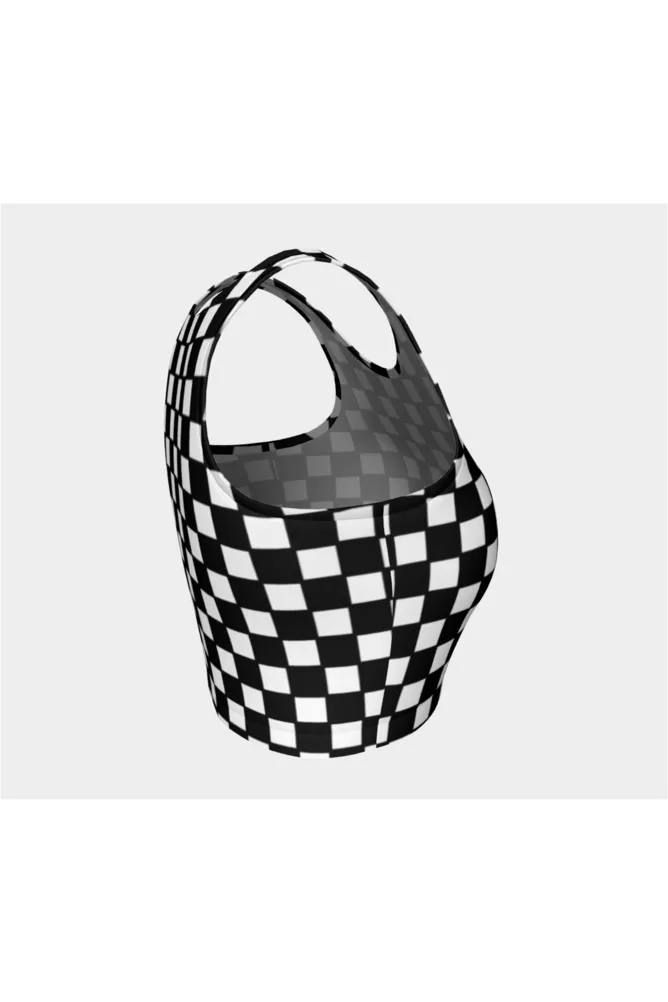 Checkered Athletic Top