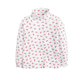 Cherry Printed Turtleneck