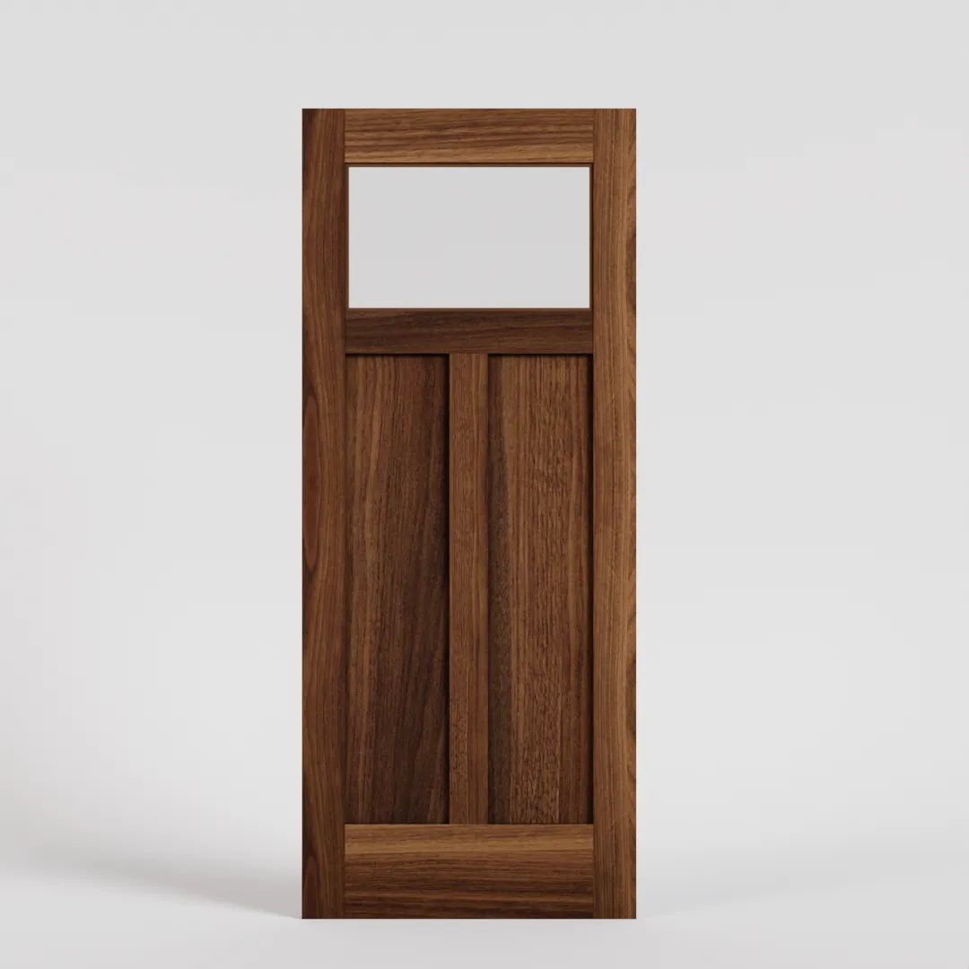 Craftsman T Window Exterior Door With Glass
