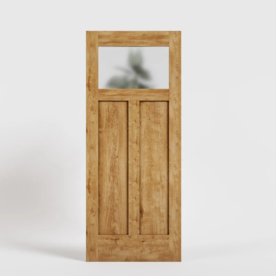 Craftsman T Window Exterior Door With Glass